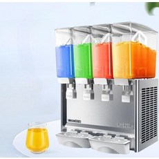 카페 디스펜서 뷔페 냉음료 셀프바 업소용 실린더 beverage server 음료통, C. [교반] 9Lx3 온냉