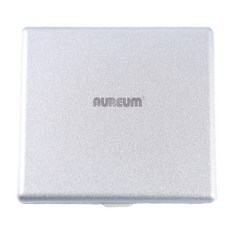 정우아우름 알토 테너 바리톤 색소폰 리드 케이스 10칸, 실버, 1개