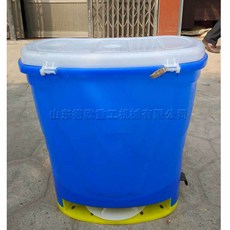 背負式電動施肥器 家用小型魚塘養魚飼料撒播機 便攜式施肥播種機, 1個, 全款