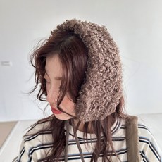 Olli kids 韓製QQ圈圈毛綁帶耳罩 可愛保暖造型 (A09250046) 三色可選