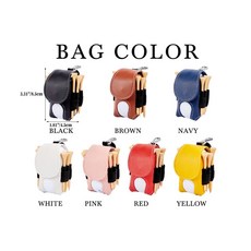 跨境高爾夫球包 戶外便攜式高爾小球袋 腰掛式GOLF球釘套裝包, 1個, 見圖