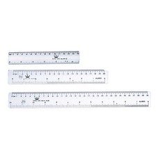 KING LIFE 塑膠直尺 透明尺 15/20/30/40cm, 1個, KR-20 塑膠直尺 20cm, 透明