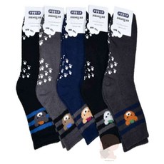 호두상점 곰 신사 미끄럼 방지 수면 바라 양말 여성겨울양말