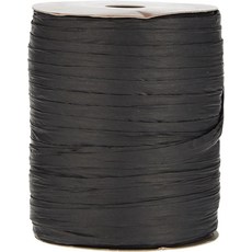 버윅 오프레이 매트 블랙 라피아 리본 14인치 너비 100야드 7MM, ['Olive Green']