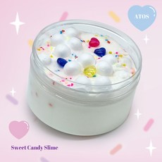 캔디 슬라임 랜덤 촉감놀이 말랑이 놀이 완구 선물, 1개, 단품