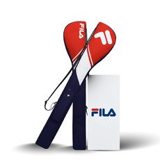 휠라 하프백 그래비티 시프트 골프가방 하프주머니 10개수납, 네이비