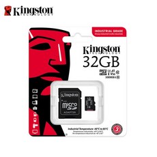 金士頓 Kingston INDUSTRIAL 8G/16G/32G microSD U3 V30 工業高耐用記憶卡, 1個, 32GB, 32GB