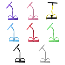 拉筋板 五段高度調節 摺疊足部穴道按摩美腿機, 加購四管拉力繩