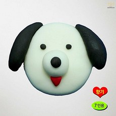 버블솝플레이 비누찰흙 십이지신 개 비누만들기 7인용 향기 클레이 공예 비누공예