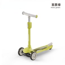 lecoco 兒童滑板車 多功能三合一騎滑兩用車, V1單滑板仙蹤綠,質量保障, 1個