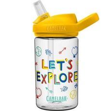 CAMELBAK eddy 400ml 兒童吸管運動水瓶 安全材質 吸管設計 方便攜帶, Multi-color, 1個