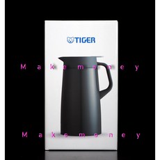 TIGER 虎牌 PWO-A160 不銹鋼保溫壺 桌上型 真空斷熱 廣口 養生壺 1.6L, 暗灰, 1個