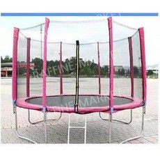 대형 트램펄린 6 10피트 트램폴린 성인 방방이 점핑, K. 12피트(3.66m)핑크, 1개