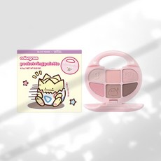 컬러그램 메타몽 에디션 포켓링 아이팔레트 02 싱싱딸기 (+메타몽 씰 스티커), 1세트