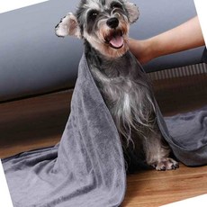 엠비아7 반려동물 타월 대형 그린 강아지수건