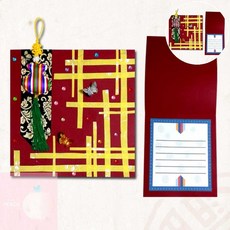 PH 덕담카드 오색복주머니 연하장 만들기