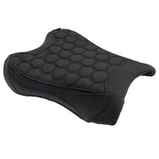 Kawasaki Zx-10R/Rr 2021-2023專用改裝前坐墊，極限超快感造型設計，提升騎乘舒適度與操控性, 黑色格紋, 1個