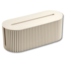 일리즈 안전보관 멀티탭 케이블 정리함, 아이보리, 1개