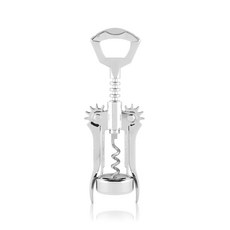 트루 글라이더 윙드 코르크스크류 와인오프너, Silver, 1개