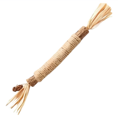 貓咪最愛！天然木天蓼貓薄荷蟲癭果貓草磨牙玩具，拉菲草材質，安全耐咬，多種玩法，舒緩情緒, 1g, 1個, 貓薄荷