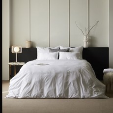 코지웜 고밀도 순면 60수 이불 베개 커버 세트 화이트 S/Q/K, 싱글세트(이불커버1+베개커버1)