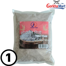 Kodo Ko Pitho Finger Millet Flour Nepali kodo ragi pitho, 800g, 1개