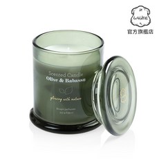 Laline 橄欖&巴巴蘇 香薰蠟燭, 1個
