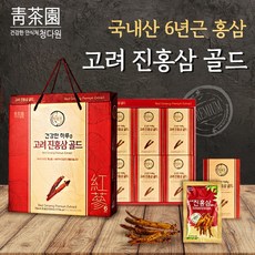 청다원홍삼 고려 진홍삼 골드 30포, 1개, 70ml