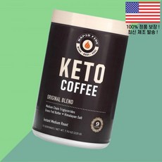 래피드파이어 케토 커피 오리지널 블렌드 인스턴트 미디엄 로스트 7.93온스 225g RAPIDFIRE Keto Coffee Original Blend Instant Medium, 1