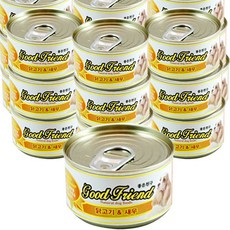 굿프랜드 강아지캔 닭고기새우 2박스 (100g x 48개), 닭고기 + 새우 혼합맛, 48개, 100g