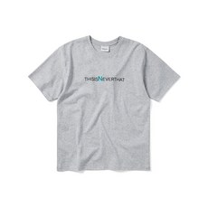 THISISNEVERTHAT 3 Dots Logo Tee Heather Grey