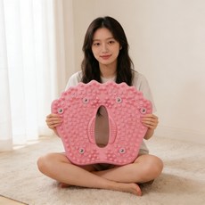 CHENZE 에어스텝퍼 바운스번스텝퍼 지압스텝퍼 스텝퍼 운동기구 홈트레이닝 유산소 근력 운동 가정용 실내 운동 기구, 핑크색