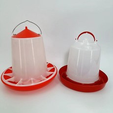 병아리 반자동 모이통 물통 사료통 닭먹이통 새 2.5kg npi*480pU, 1개