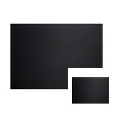 하드보드지 칼라 8절 흑색 단 50개입 종이공예 합지