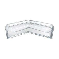 ARZ L型加厚防撞角 嬰兒安全桌角保護貼, 透明, 1個