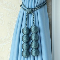 자석 커튼 스트랩 모던 심플 커튼 끈 스트랩 걸이 볼 스트랩 크리에이티브 커튼 버클 스트랩 펀칭, 콩 란