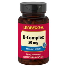 LINDBERG B群 50mg 素食膠囊, 1個, 90錠