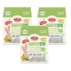베베스트 처음먹는 칼슘 츄러스 - 야채, 45.5g, 4개