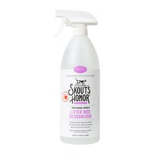 SKOUT'S HONOR Cat Litter Box Deodorizer - Professional Strength Breaks Down and Destroys Offensive, 1개, 1.04kg