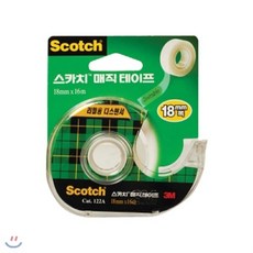 천지몰 3M 스카치 매직테이프 18mmx16m, 1개