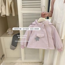 xnq baby 兒童精靈尖帽派克外套