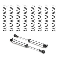 TCRC Axial 1/8 AXP8 Gilamon Trail Buggy 업그레이드용 전면 후면 교체 쇼크 스프링 8개 309995 8784583343, TCRC Axial 1/8 AXP8 Gilamon Tr