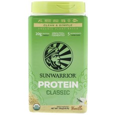 SUNWARRIOR 經典無麩質乳清蛋白粉 無糖, 1個, 750克