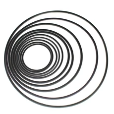1/1.5mm 라운드 고무 벨트 10 개/갑 교체 카세트 테이프 녹화 기계에 대 한 믹스 크기 80130mm 수리, 02 1mm wide