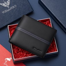 WilliamPOLO 英皇保羅 男士真皮短夾