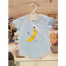 압소바 바나나 반소 바디슈트 블루 A2310683C 170800