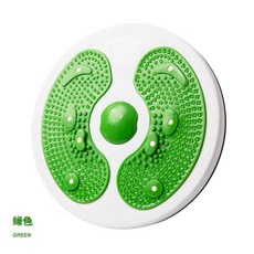 가정용 뱃살빼는 트위스트 운동기구 온몸 비틀기 머신 다이어트, 그린 반달 자석 트위스트 허리 플레이트