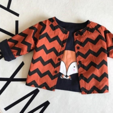 Miso Papa北歐風雙面夾克兩穿夾克春秋外套