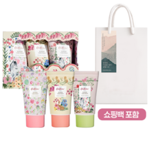 (쇼핑백 포함) 캐스키드슨 블라썸 핸드크림 트리오 설날 선물세트 답례품 단체선물 어린이집 유치원, 1개