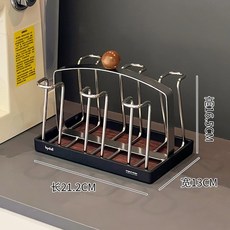 bydoll 不鏽鋼奶瓶瀝水架 桌面嬰兒水杯架 寶寶奶嘴瓶晾乾架, 桌面瀝水杯架-木色, 木色